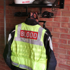 Blood biker